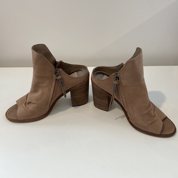 New Dolce Vita side zipper heeled slide size 10 - Picture 8 of 9